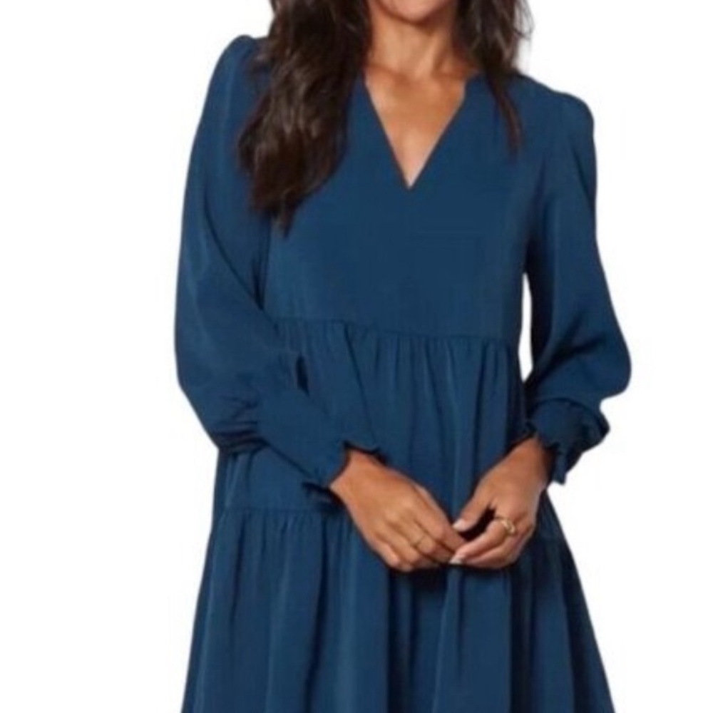 OPT decked Out day dress TEAL